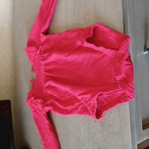 Baby girl long sleeve onesie